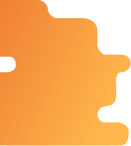 orange puzzle pattern